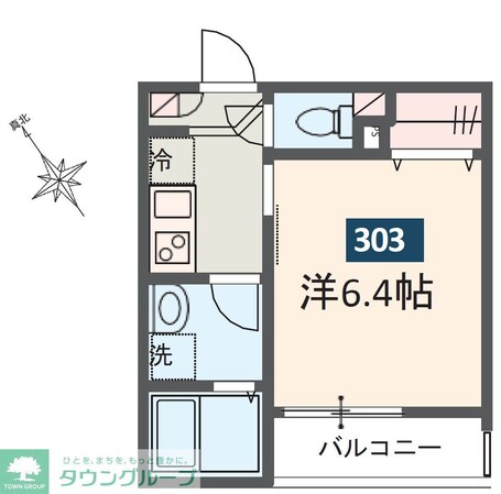 MELDIA西浦和IIの物件間取画像